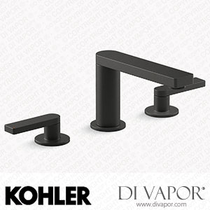 Kohler Widespread Bathroom Sink Tap with Lever Handles, 1.2 GPM (K-73060-4-BL) Spare Parts