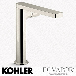 Kohler Tall Single-Handle Bathroom Sink Tap with Cylindrical Handle, 1.2 GPM (K-73159-7-SN) Spare Parts