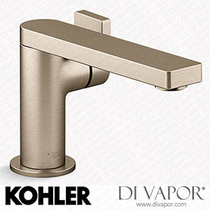 Kohler Single-Handle Bathroom Sink Tap with Lever Handle, 1.2 GPM (K-73167-4-BV) Spare Parts