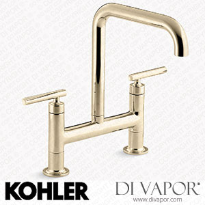 Kohler Two-Hole Bridge Kitchen Sink Tap (K-7547-4-AF) Spare Parts