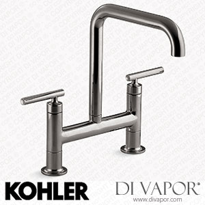 Kohler Two-Hole Bridge Kitchen Sink Tap (K-7547-4-TT) Spare Parts