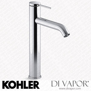 Kohler Tall Single-Handle Bathroom Sink Tap, 1.2 GPM (K-77959-4A-CP) Spare Parts