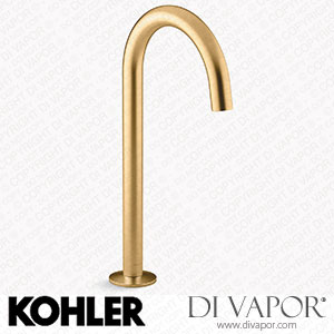 Kohler Bathroom Sink Spout with Tube Design, 1.2 GPM (K-77965-2MB) Spare Parts