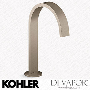 Kohler Bathroom Sink Spout with Ribbon Design, 1.2 GPM (K-77968-BV) Spare Parts