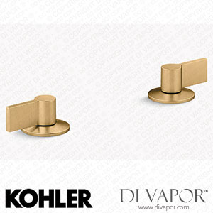 Kohler Lever Bathroom Sink Tap Handles (K-77974-4-2MB) Spare Parts