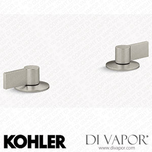 Kohler Lever Bathroom Sink Tap Handles (K-77974-4-BN) Spare Parts