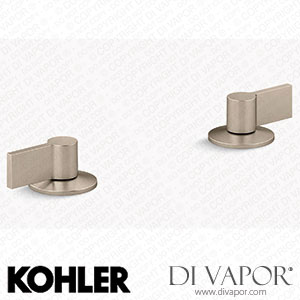 Kohler Lever Bathroom Sink Tap Handles (K-77974-4-BV) Spare Parts