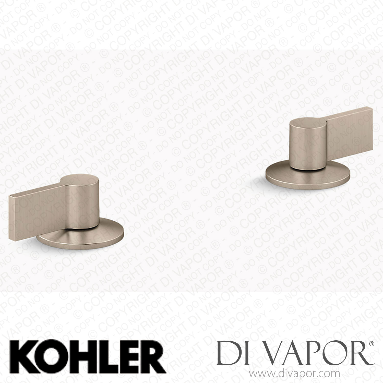 Kohler Lever Bathroom Sink Tap Handles (K779744BV) Spare Parts