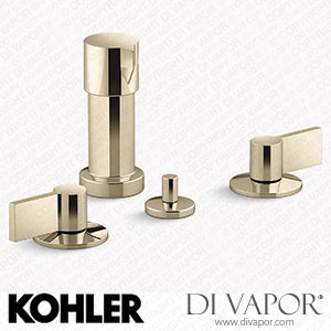 Kohler Widespread Bidet Faucet with Lever Handles (K-77983-4-AF) Spare Parts