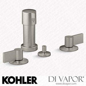Kohler Widespread Bidet Faucet with Lever Handles (K-77983-4-BN) Spare Parts