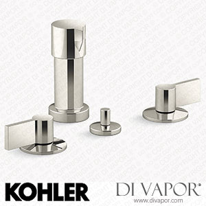 Kohler Widespread Bidet Faucet with Lever Handles (K-77983-4-CP) Spare Parts
