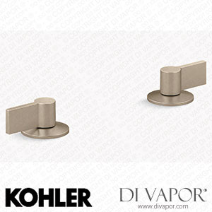 Kohler Deck-Mount Bath Faucet Handles with Lever Design (K-77990-4-BV) Spare Parts