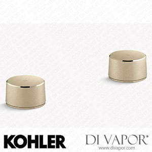 Kohler Deck-Mount Bath Faucet Handles with Oyl Design (K-77990-8-AF) Spare Parts