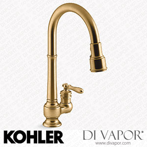 Kohler Pull-Down Kitchen Sink Tap with Three-Function Sprayhead (K-99260-2MB) Spare Parts