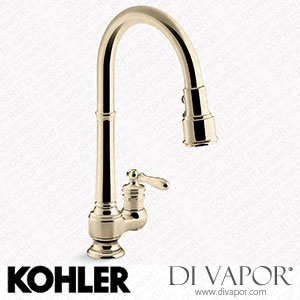Kohler Pull-Down Kitchen Sink Tap with Three-Function Sprayhead (K-99260-AF) Spare Parts