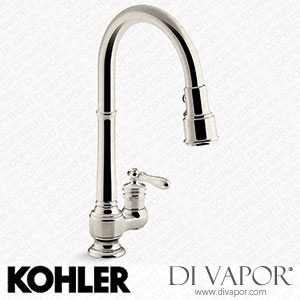 Kohler Pull-Down Kitchen Sink Tap with Three-Function Sprayhead (K-99260-SN) Spare Parts