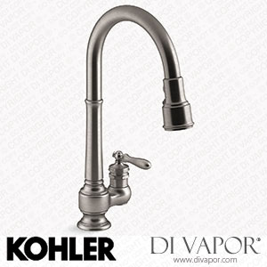 Kohler Pull-Down Kitchen Sink Tap with Three-Function Sprayhead (K-99260-VS) Spare Parts