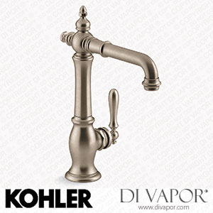 Kohler Single-Handle Bar Sink Tap (K-99267-BV) Spare Parts