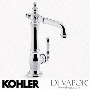 Kohler Single-Handle Bar Sink Tap (K-99267-CP) Spare Parts