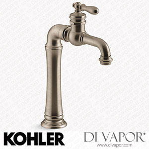 Kohler Single-Handle Bar Sink Tap (K-99268-BV) Spare Parts