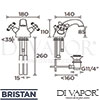 Bristan K BAS G Mixer Spare Diagram