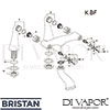 Bristan K BF G Spare Tech Diagram