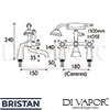 Bristan K BSM G Mixer Spare Diagram