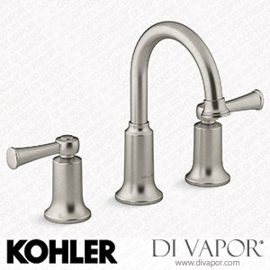 Kohler Widespread Bathroom Sink Tap, 1.2 GPM (K-R21187-4D-BN) Spare Parts