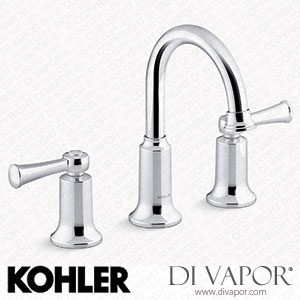 Kohler Widespread Bathroom Sink Tap, 1.2 GPM (K-R21187-4D-CP) Spare Parts