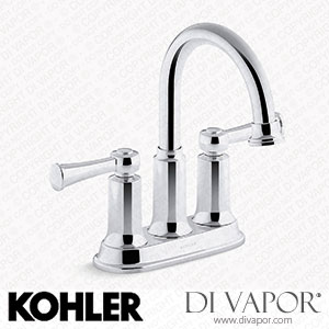 Kohler Centerset Bathroom Sink Tap, 1.2 GPM (K-R21546-4D-CP) Spare Parts