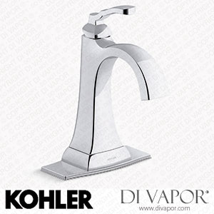 Kohler Single-Handle Bathroom Sink Tap, 1.2 GPM (K-R30996-4D-CP) Spare Parts