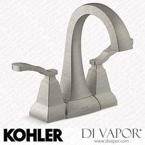 Kohler Centerset Bathroom Sink Tap, 1.2 GPM (K-R30997-4D-BN) Spare Parts