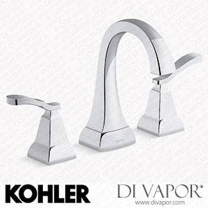 Kohler Widespread Bathroom Sink Tap, 1.2 GPM (K-R30998-4D-CP) Spare Parts