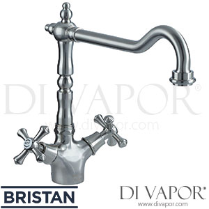 Bristan K SNK BN Colonial Easyfit Monobloc Sink Mixer - Brushed Nickel - Tap Spare Parts
