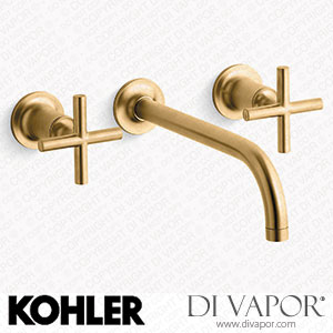 Kohler Widespread Bathroom Sink Tap with Lever Handles, 1.2 GPM (K-T14414-3-2MB) Spare Parts