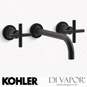 Kohler Widespread Bathroom Sink Tap with Lever Handles, 1.2 GPM (K-T14414-3-BL) Spare Parts