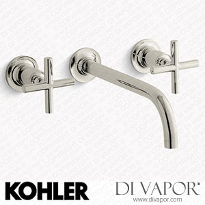 Kohler Widespread Bathroom Sink Tap with Lever Handles, 1.2 GPM (K-T14414-3-SN) Spare Parts
