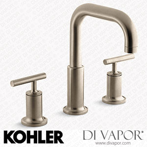 Kohler Deck-Mount Bath Faucet Trim with Lever Handles (K-T14428-4-BV) Spare Parts