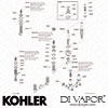 Kohler K T14428 4 CP Spare Diagram