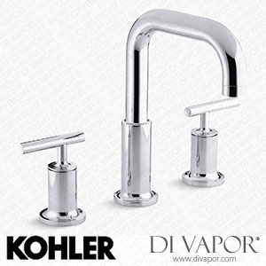 Kohler Deck-Mount Bath Faucet Trim with Lever Handles (K-T14428-4-CP) Spare Parts