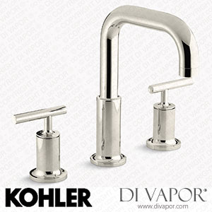Kohler Deck-Mount Bath Faucet Trim with Lever Handles (K-T14428-4-SN) Spare Parts