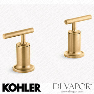 Kohler Deck or Wall-Mount Bath Faucet Handle Trim with Lever Design (K-T14429-4-2MB) Spare Parts