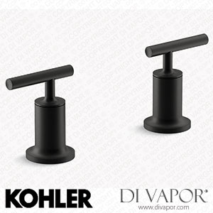 Kohler Deck or Wall-Mount Bath Faucet Handle Trim with Lever Design (K-T14429-4-BL) Spare Parts