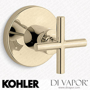 Kohler Volume Control Valve Trim with Cross Handle (K-T14490-3-AF) Spare Parts