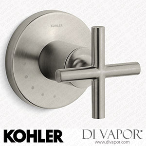 Kohler Volume Control Valve Trim with Cross Handle (K-T14490-3-BN) Spare Parts