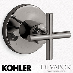 Kohler Volume Control Valve Trim with Cross Handle (K-T14490-3-TT) Spare Parts