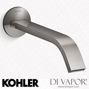Kohler Wall-Mount Bathroom Sink Tap Spout with Ribbon Design, 1.2 GPM (K-T23888-TT) Spare Parts