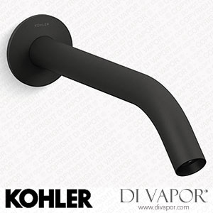Kohler Wall-Mount Bathroom Sink Tap Spout with Tube Design, 1.2 GPM (K-T23890-BL) Spare Parts