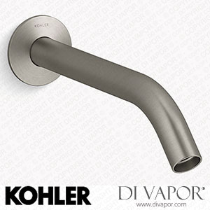 Kohler Wall-Mount Bathroom Sink Tap Spout with Tube Design, 1.2 GPM (K-T23890-BN) Spare Parts