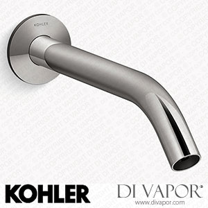 Kohler Wall-Mount Bathroom Sink Tap Spout with Tube Design, 1.2 GPM (K-T23890-TT) Spare Parts